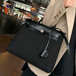 RIO BLACK 31cm skóra naturalna