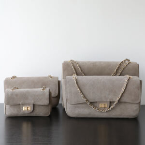 MIAMI GREY naturalny zamsz