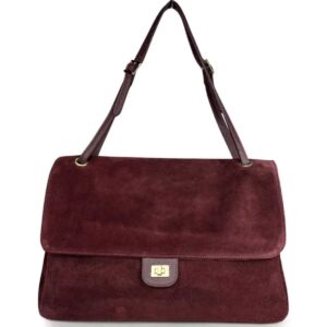 MIAMI BURGUNDY 39 naturalny włoski zamsz